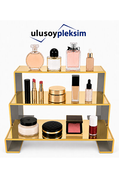 Pleksi Ürün Yükseltici Stand / 3’Lü Organizer Stand