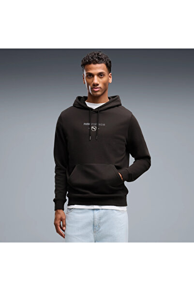 Puma Class Graphic Erkek Siyah Sweatshirt (694296-01)