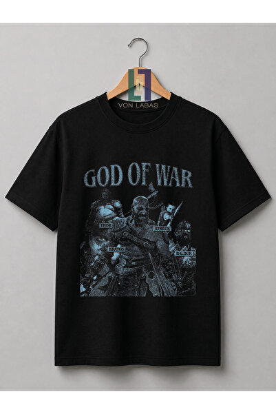 Grafftee Clothing God of War Video Game Unisex Cotton T-Shirt