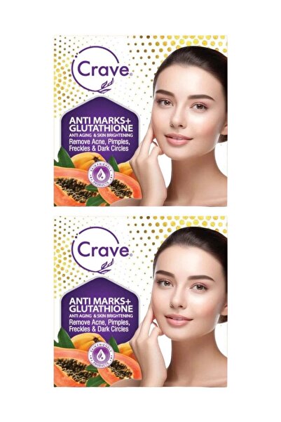 CRAVE Anti Marks + Glutathione Anti Aging & Skin Brightening Cream Remove Acn...