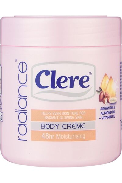 Clere كريم زبدة الشيا للجسم - لوشن عالي الترطيب والتغذية للحصول على بشرة ناعم...
