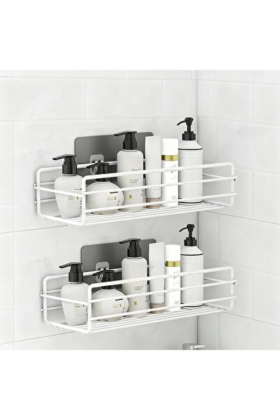 SmartMaster Adhesive Corner Shelf for Bathroom and Shower, Kitchen and Toilet...