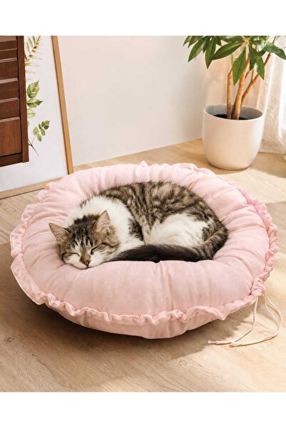 Kedi ve Köpek Yatağı Sıcak ve Yumuşacık Minder Evcil Hayvan