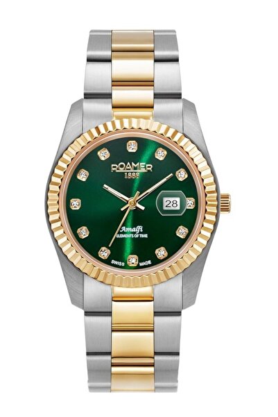 Roamer Γυναικείο Ρολόι 852844 47 79 20, Κουάρτζ, 34 χιλιοστά, 10ATM