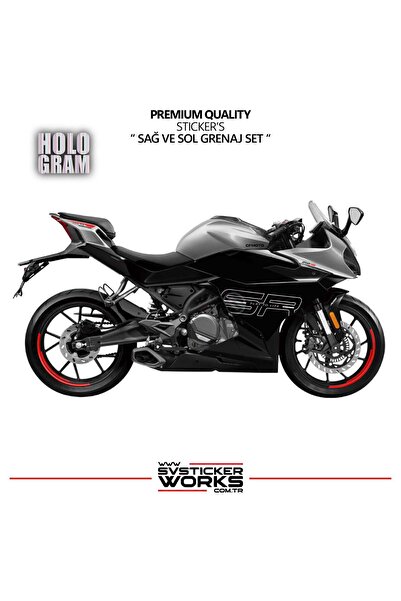 ARONA CFMOTO 250SR Grenage ملصق مجموعة اليمين اليسار نموذج ملصق ملصق عالي الجودة