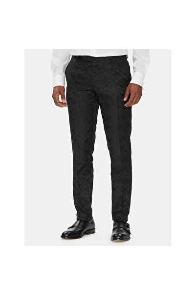 Karl Lagerfeld Pantaloni de costum bărbați 255002 553038 Negru