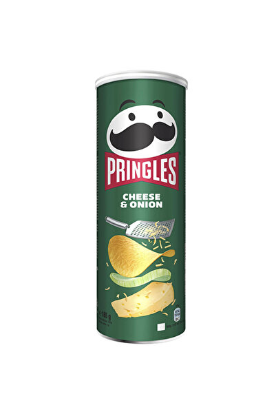 Pringles ΤΣΙΠΣ 165gr - (CHEESE ΚΑΙ ONION)