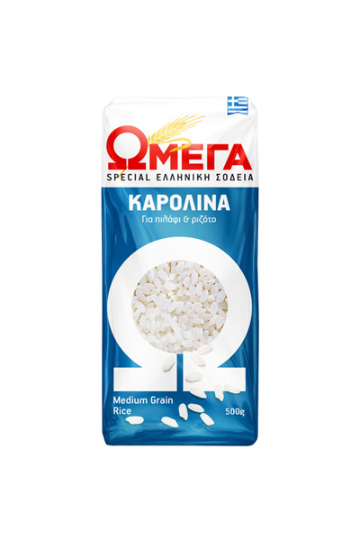 Omega ΩΜΕΓΑ SPECIAL 500gr. - (ΡΥΖΙ ΚΑΡΟΛΙΝΑ)