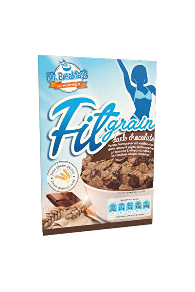 Mr. Breakfast MR.BREAKFAST ΔΗΜΗΤΡΙΑΚΑ 375gr. - (FITGRAIN ΜΑΥΡΗ ΣΟΚΟΛΑΤΑ)