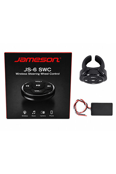 Jameson Direksiyon Kumandası - JS-6 SWC Universal Kablosuz Direksiyon Kumanda...