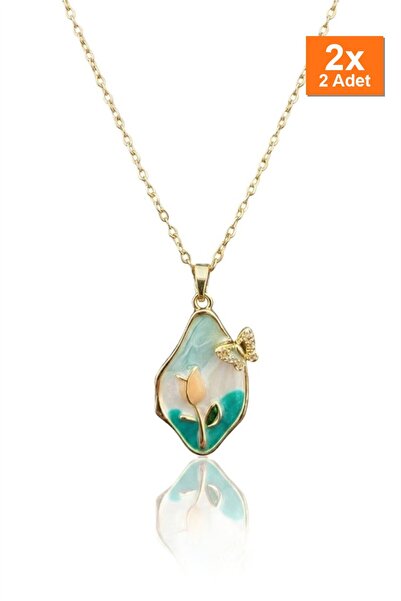 Bozhi Steel Necklace Gold 45cm Stylish Gift