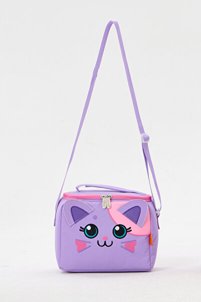 Roxbros Cat Figured Thermal Insulated Lunch Box for Girls & Boys Nursery Kind...