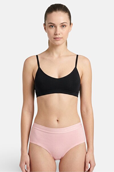 Bebe Women 3 Pack Brand Logo Super Soft Cotton Briefs, Multicolor