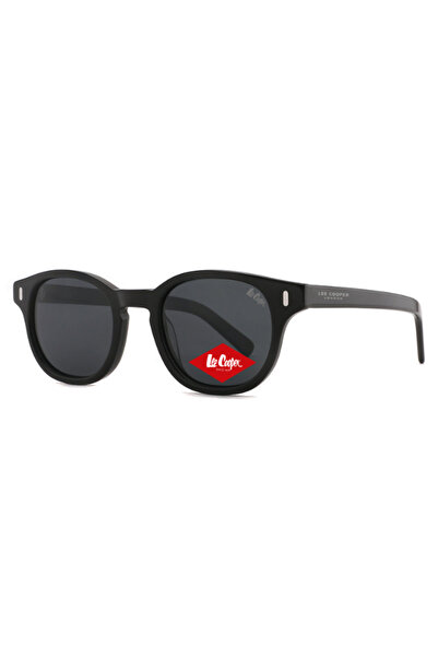 Lee Cooper Unisex 1.1 Polarized Sunglasses Black Mirror Lens - LCU10542C1