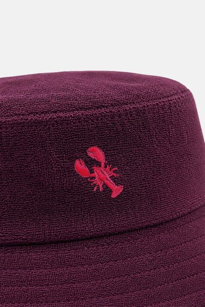 Reflect Studio Istakoz Terry Bucket Hat - Bordo