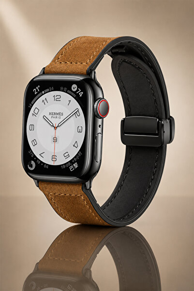Nezih Case Watch 6/7/8/9/10/se/ultra/ultra2 44/45/49mm / Seri 10/11 46mm Uyum...