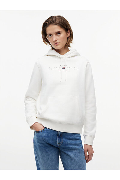 Tommy Hilfiger TJW Kadın Regular Linear Hoodie