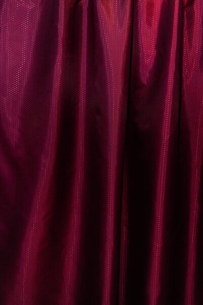 Shower curtain 180X200 cm, fixing rings included, garnet