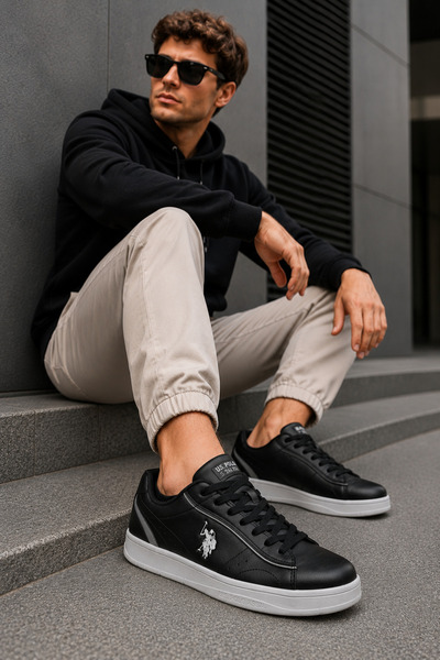 U.S. Polo Assn. Rahat Comfort Taban Cilt Günlük Erkek Sneaker Spor Ayakkabı
