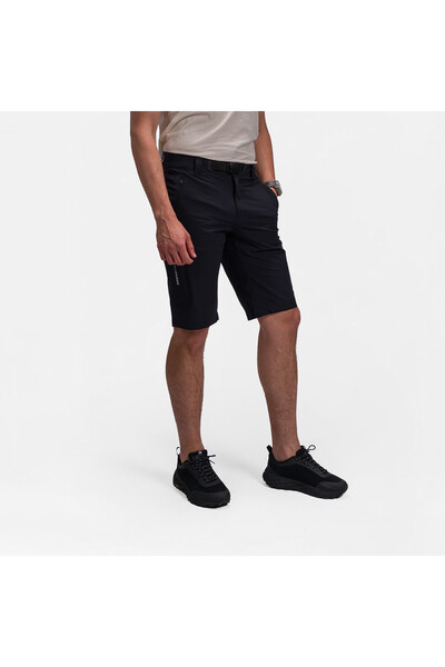NORTHFINDER Pantaloni scurti elastici pentru barbati Clark, Negru