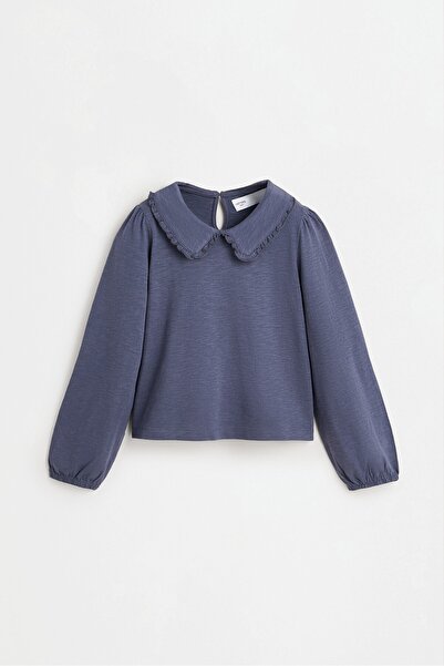 LEFTIES Bebe yaka t-shirt