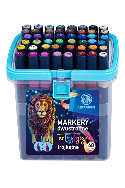 Astralwerks Markere Artistice Astra Cu Două Capete 48K