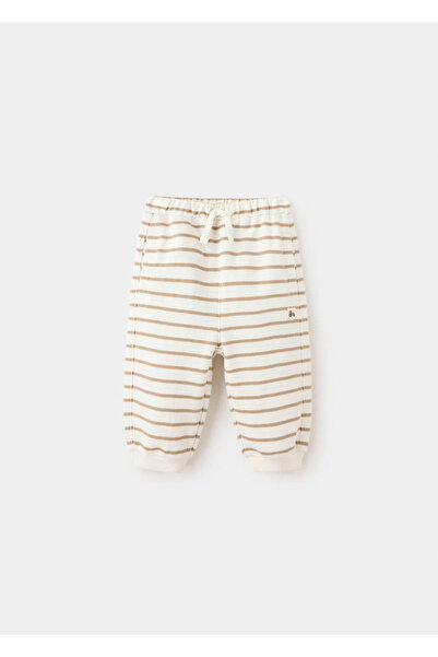 MANGO Baby Çizgili jogger pantolon