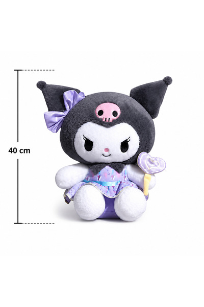 wafra store Big Size Kuromi Plush Doll Soft Plush Toy for Girls with Dress an...