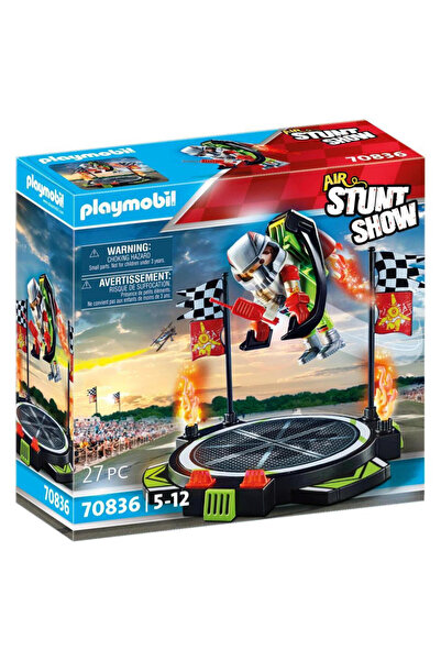 Playmobil Αεροπορική Επίδειξη Ακροβατικών με Τζετπακ 70836