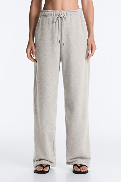 Oysho Cotton-blend fleece joggers