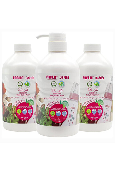 Fa Farlin Baby Bottle Cleaner 700ml 2+1 Free