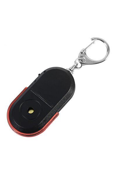 choice2 red 1/3pcs Portable Key Finder Anti-Lost Keychain With Sound And Ligh...