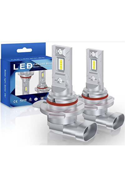 Ruan Set de 2 becuri LED auto W HB4 (9006) 120W cu 15000Lm 12V lumină albă re...