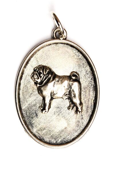 Art - Dog Colier cu Pug pentru Iubitorii de Câini - Art-Dog