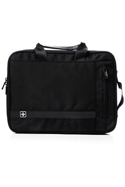 SWISSBAGS Glion 4 L Geantă de afaceri pentru laptop de 15.6 inch, ușoară și r...