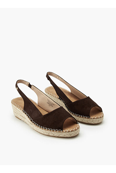 Peppermint Women Peep Toe Espadrille Sandals