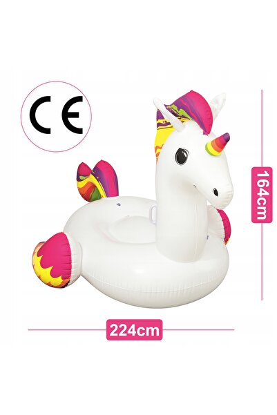 BESTWAY Saltea gonflabilă unicorn pentru piscină și plajă 224x164cm