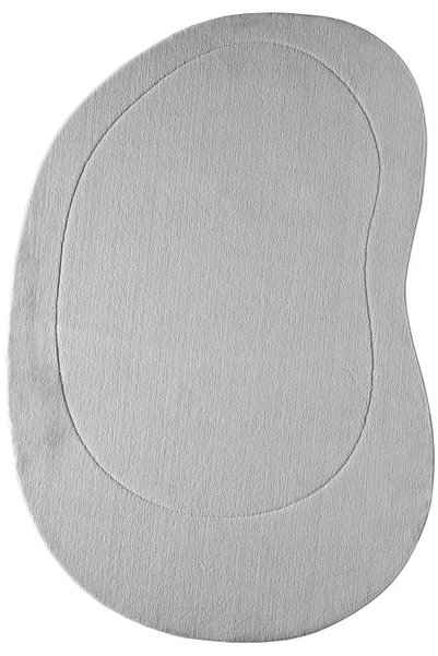 TÜRKERİ Bali Amorf 002 Gri Halı | Yumuşak Dokulu Antialerjik Modern Salon Halısı