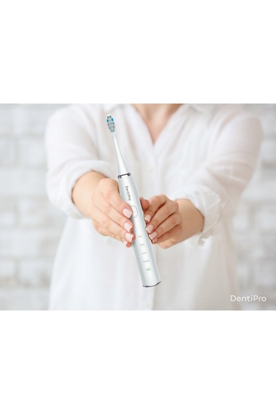 NO BRAND Periuță de dinți sonică ALPHA DentiPro STB-03 Albă