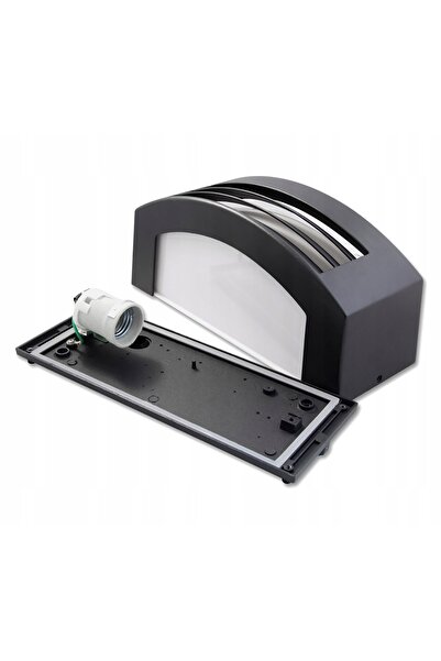 NO BRAND Lampă de exterior LED, tip aplică de perete, orientabilă, Corso E27