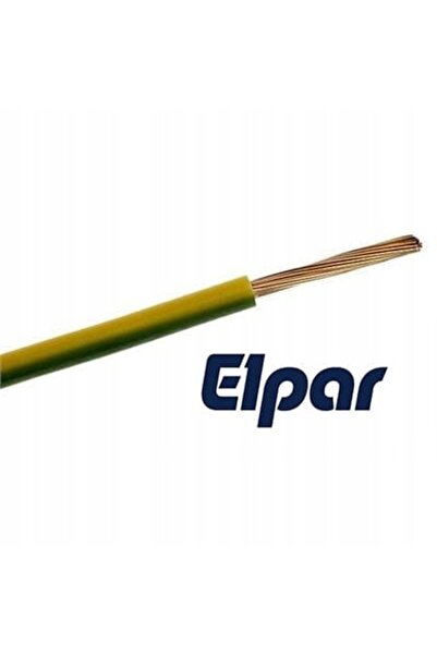 NO BRAND Cablu Lgy 1 fir galben-verde monofilar Elpar (Ambalaj 100m)