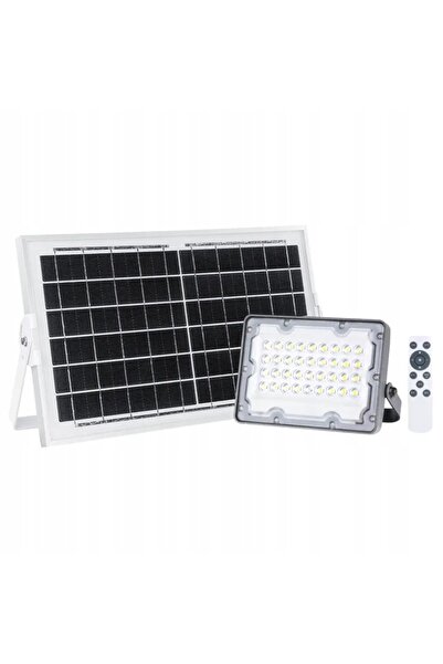 NO BRAND Inspire bevo proiector solar argintiu 670lm IP65 LED din aluminiu cu