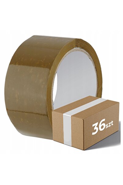 NO BRAND Bandă adezivă de ambalare Begris Maro, Lățime 48 mm, Lungime 60 m, 3...