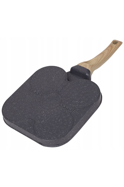 NO BRAND Tigaie pătrată antiaderentă de 18cm pentru ouă și clătite