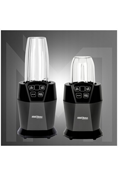 NO BRAND Kraftdele Blender cu lame și capac 1500ml + 800ml + 400ml 1850W Kd4149