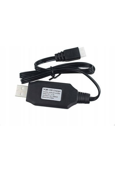 NO BRAND Cablu de încărcare USB de 7.4V pentru drone, compatibil Syma X8C/X8G...