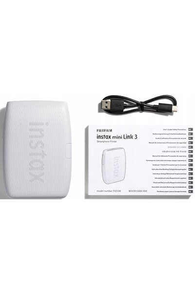 Fujifilm Imprimantă Instax Mini Link 3 Imprimare color Bluetooth Alb