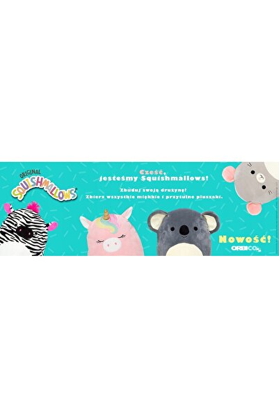 NO BRAND Squishmallows SQUISHVILLE Set Moale Mediu Scena Jocuri EATS 'N' DELU...