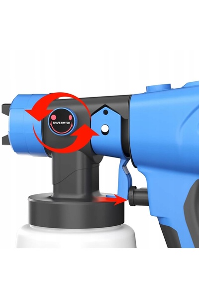 NO BRAND Pistol de vopsit pentru zugrăvit pereți, pulverizator electric de vo...