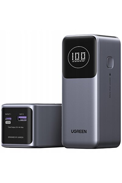 Ugreen NEXODE PB724 LEKKI POWERBANK COMPATIBIL 12000MAH USB-C USB 100W